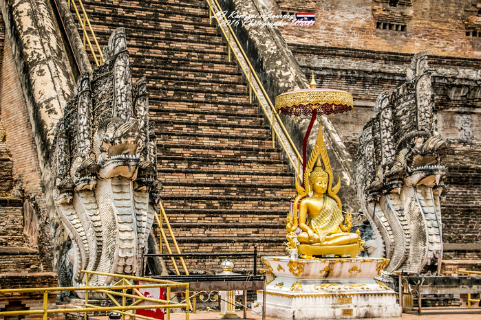 泰国清迈县旅行者,清迈佛寺之城等你采撷的泰北玫瑰