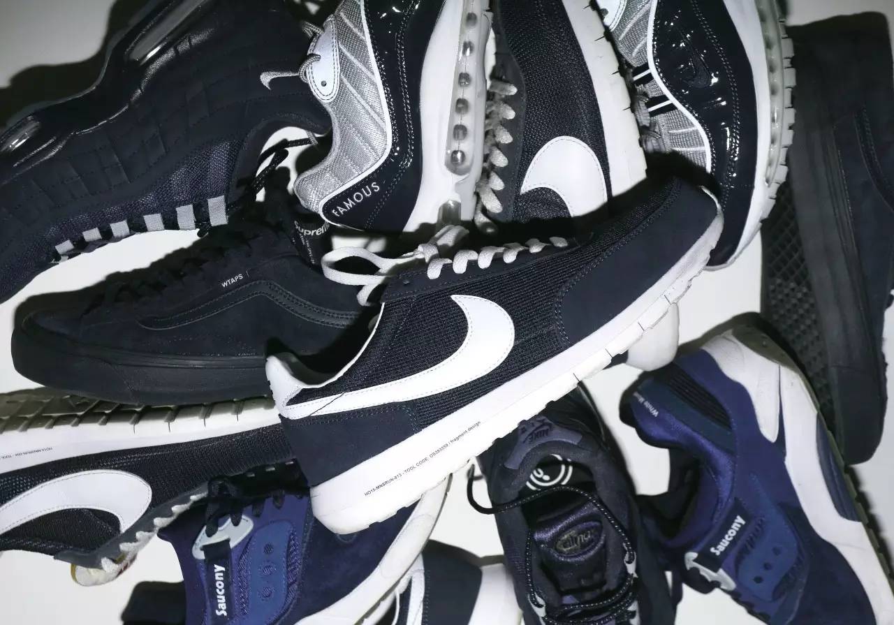 买过厂鞋，做过编辑，见证本土潮流变迁的他如今只留下这两色球鞋