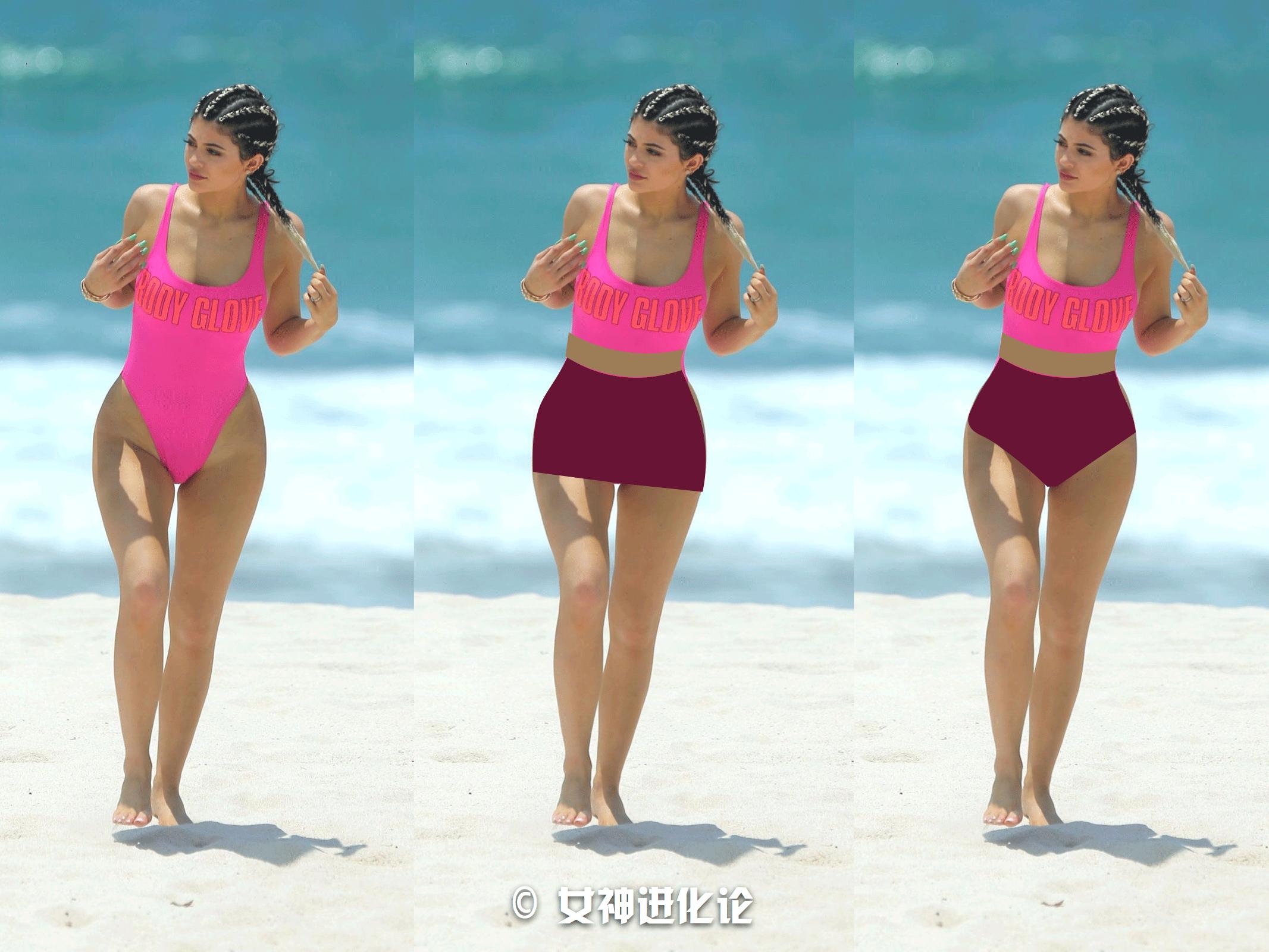 你看起来身材差，只是因为选错了泳衣。