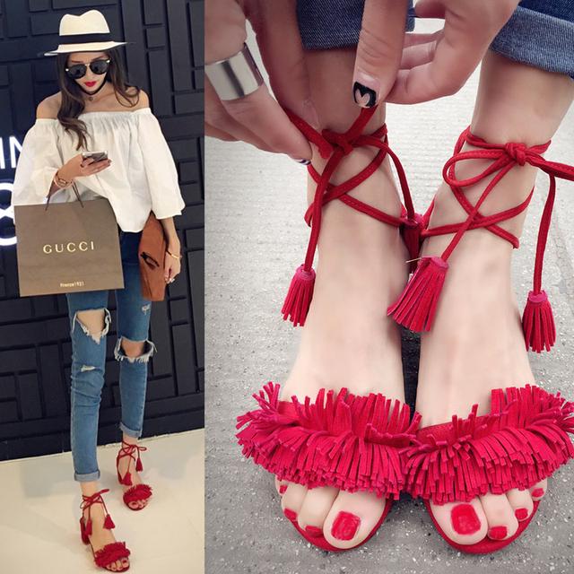 网红超火法式厚底凉鞋,学生平底凉鞋女2022爆款洋气