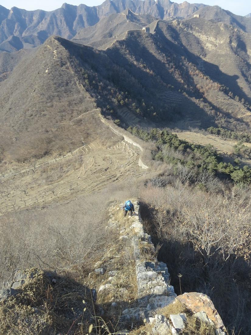 铁门关大刀园,锥子山长城穿越