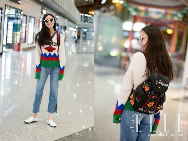 倪妮就是有一种高级感,倪妮街拍都穿什么牌子