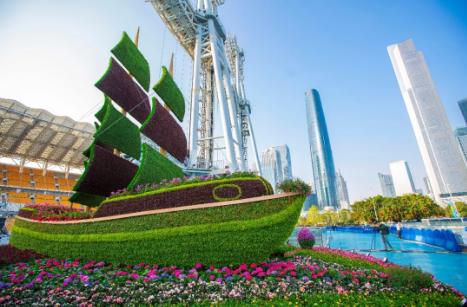 广州花街海心沙,广州海心沙时尚花市