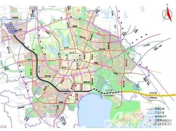合肥方兴大道高架设计图,合肥方兴大道最新规划方案