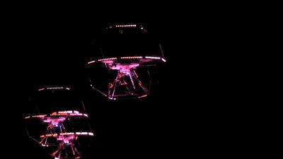 闪耀全国！500架“夜空精灵”炫舞高新，硬科技助力“西安年”完美收官！