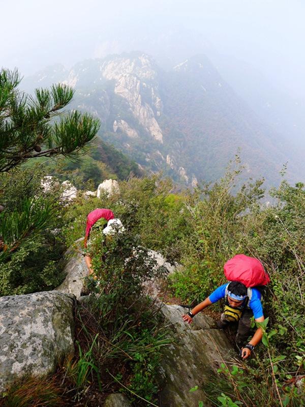 蒙山三十六计之十六：雨潜麻峪环古寺