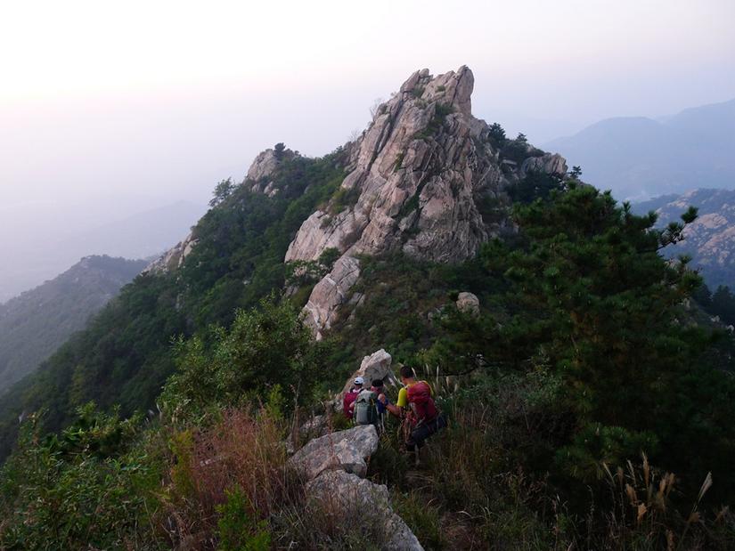 蒙山三十六计之十六：雨潜麻峪环古寺