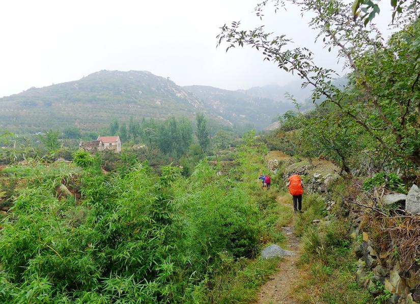 蒙山三十六计之十六：雨潜麻峪环古寺