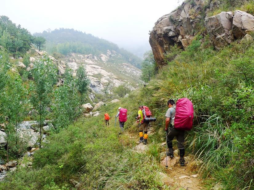 蒙山三十六计之十六：雨潜麻峪环古寺