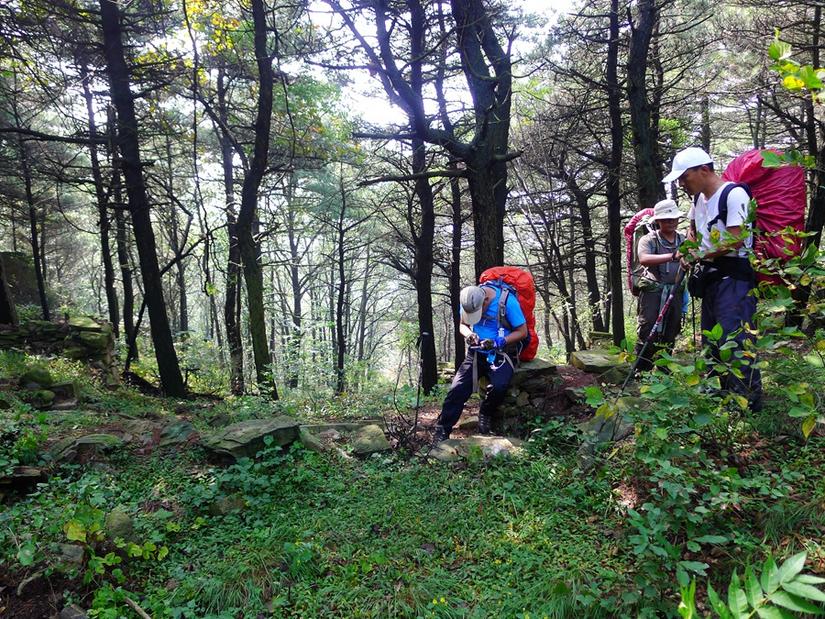 蒙山三十六计之十六：雨潜麻峪环古寺