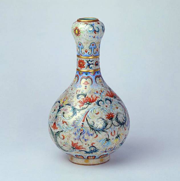 乾隆釉彩大瓶瓷母有多难,乾隆的各种釉彩大瓶