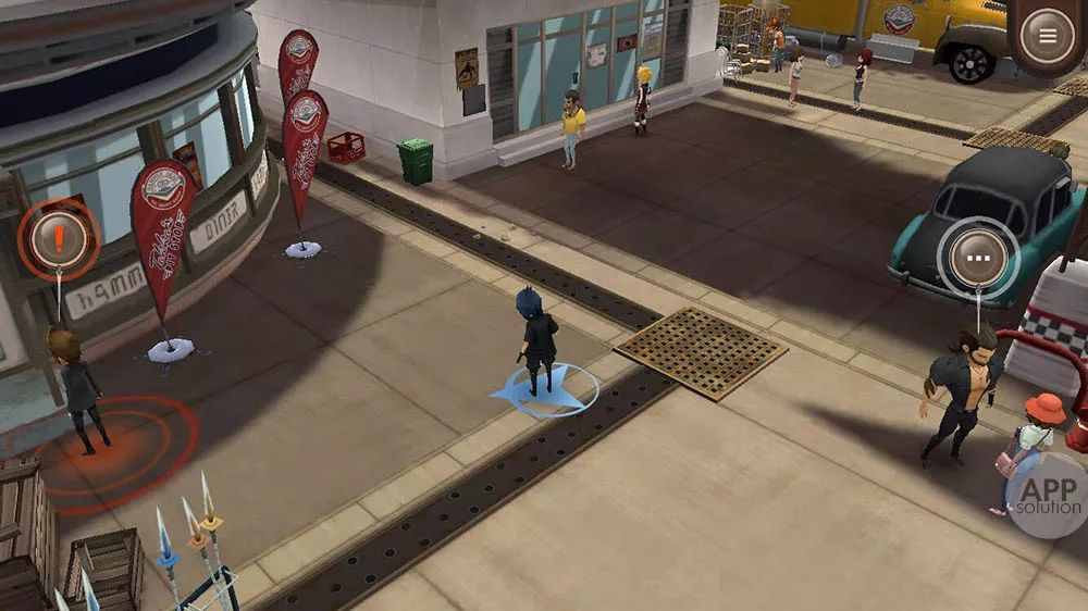 最终幻想15下载完是卡通人物,最终幻想15新手游已推出