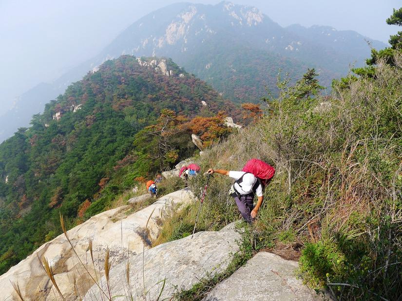 蒙山三十六计之十六：雨潜麻峪环古寺