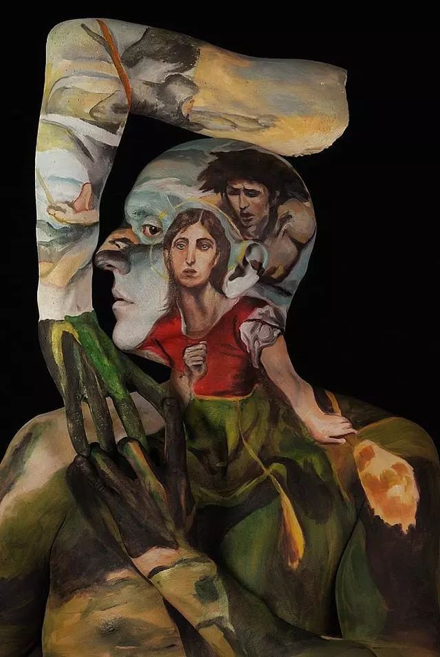 艺术｜人体画布：我的身体成了“世界名画”