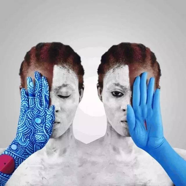 这些令人触目惊心的色彩背后，隐喻着一个国度屈辱的历史