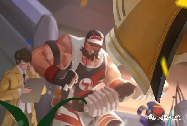 王者荣耀：花木兰限定皮肤原画曝光，一张原画四处彩蛋十个人物