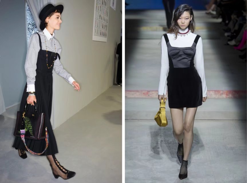 今年最流行的小方领,方领上衣高级感新款