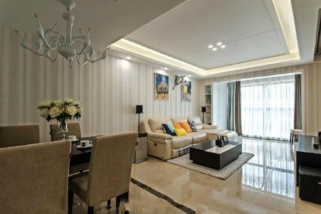 简约现代装修风格卧室榻榻米,大同现代简约风装修