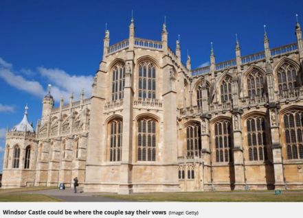 哈里王子与梅根大婚现场,哈里梅根婚礼细节曝光