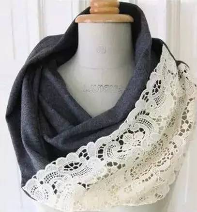 坏了的蕾丝衣服千万不要扔！做这些美爆了！