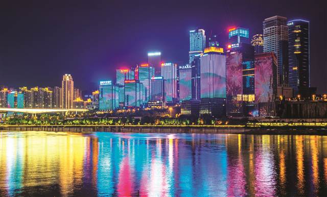 聚焦重庆高质量发展,重庆江北轰鸣声