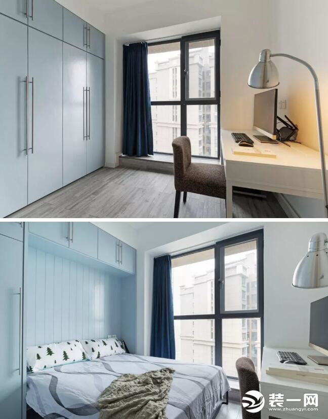 小卧室空间不够不妨做个榻榻米,小户型卧室要不要做衣柜