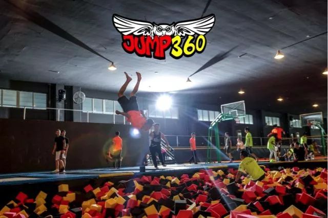 上海宝山乐翻天蹦床公园,蹦床主题公园宝山新杨湾