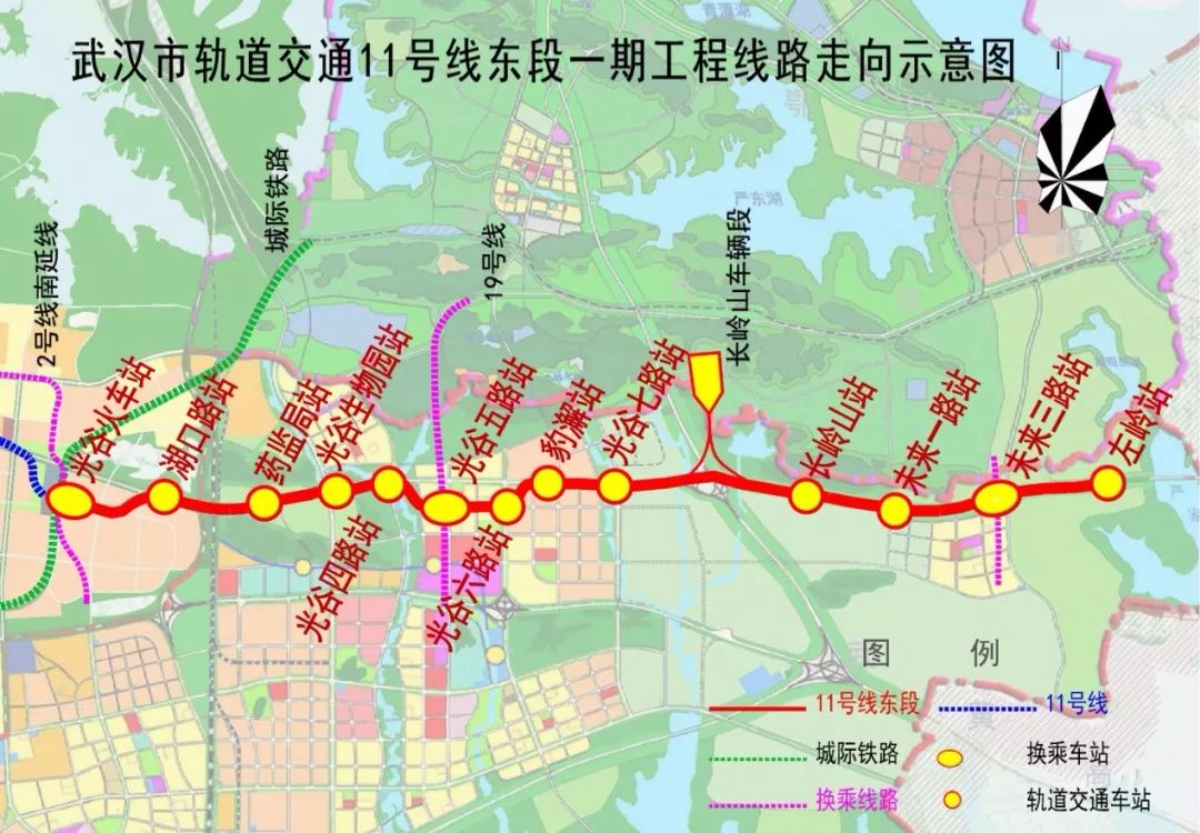武汉地铁各线路排行榜,武汉地铁2号线时刻表全程时间2021