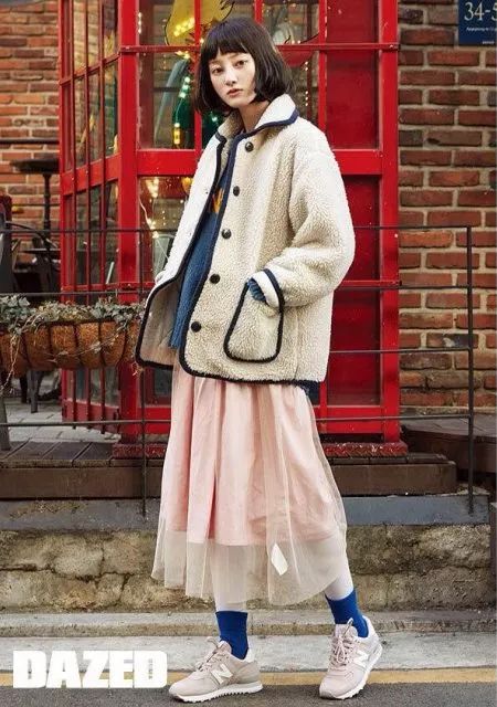 日本素人麻豆穿搭,韩国麻豆早秋穿搭