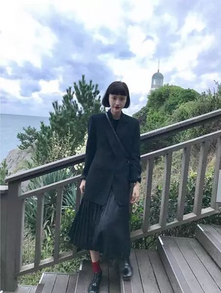 日本素人麻豆穿搭,韩国麻豆早秋穿搭