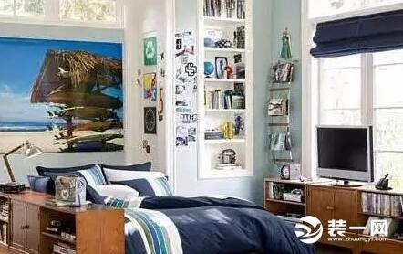 小卧室空间不够不妨做个榻榻米,小户型卧室要不要做衣柜