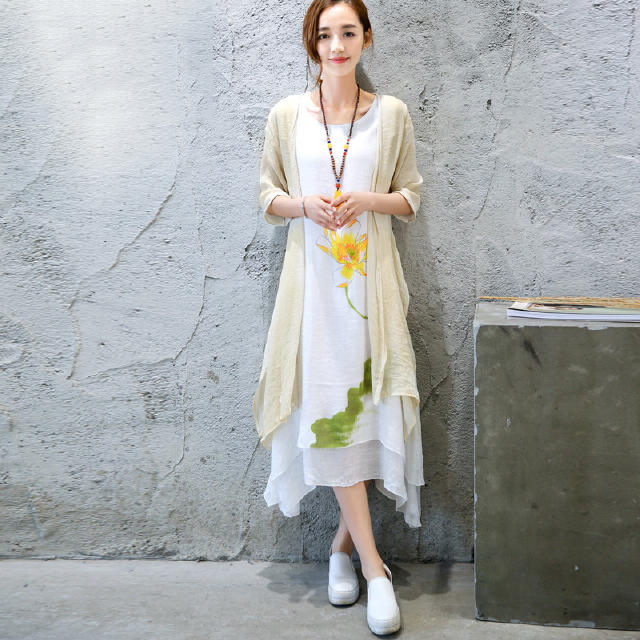 今天我要连衣裙,套上就出发