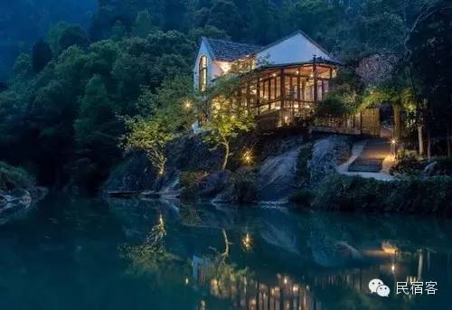初夏，感受溪水的清凉，就去这几家溪畔民宿