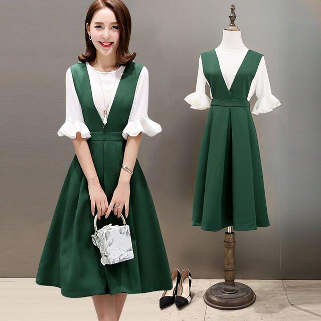 各样式的背带穿搭,背带新款洋气减龄搭配