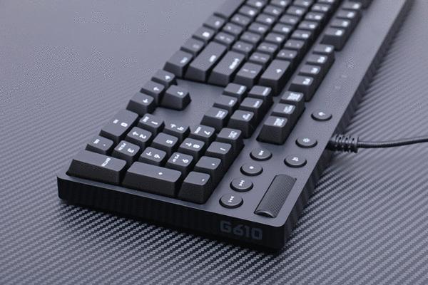 罗技鼠标老粉丝眼中的罗技G610OrionBrown背光机械游戏键盘