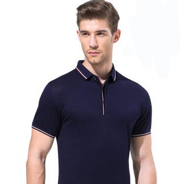 帅气翻领高端Polo衫,高级polo衫男塑形