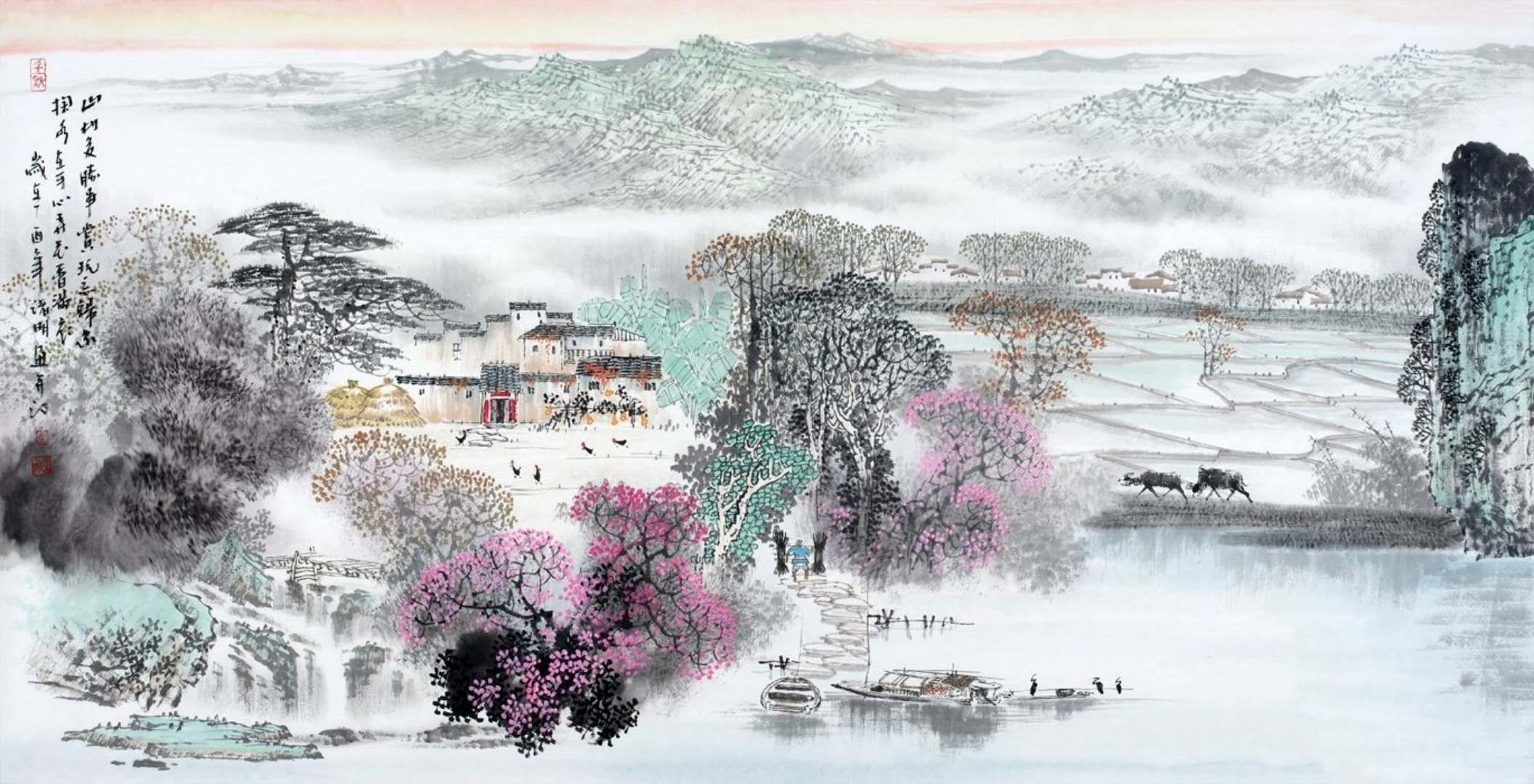 描写山居田园生活的诗句,关于春节回乡的古诗词