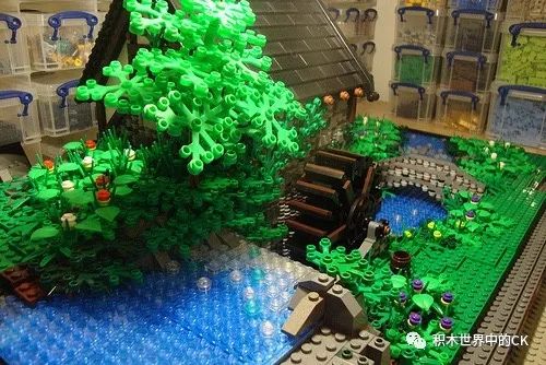 教程手把手教你如何用乐高搭建中古场景5之水车屋