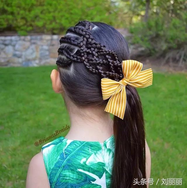 最简单最实用的儿童编发,儿童最适合的编发有哪些