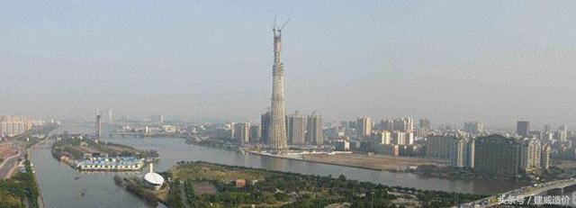 广州塔圆形地标建筑,广州塔第一高楼小蛮腰