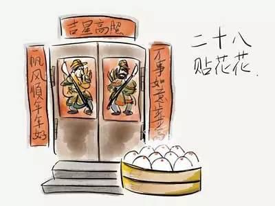 发财中国红红火火过年,过年的年俗大全及风俗