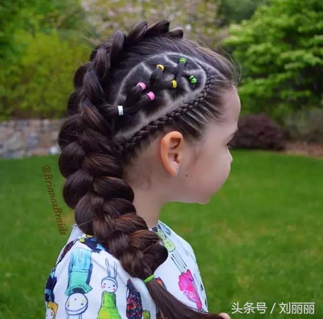 最简单最实用的儿童编发,儿童最适合的编发有哪些