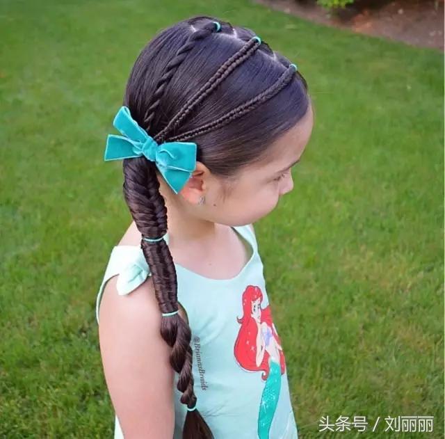 最简单最实用的儿童编发,儿童最适合的编发有哪些