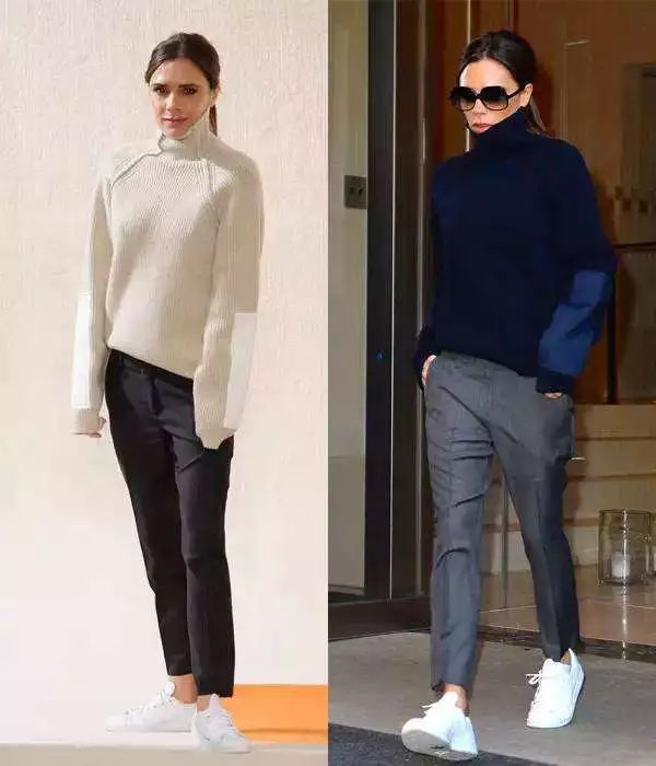 脚踝处开叉的裤子,脚踝处有毛毛的裤子