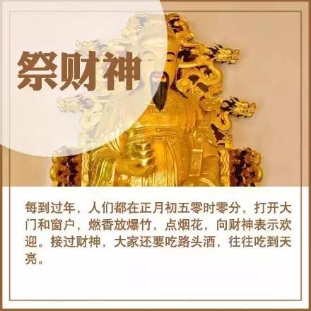 【青岛年俗天天讲】正月初五：迎财神