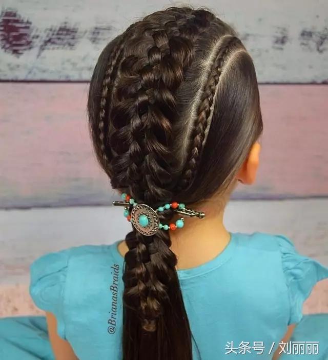 最简单最实用的儿童编发,儿童最适合的编发有哪些