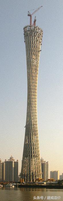 广州塔圆形地标建筑,广州塔第一高楼小蛮腰