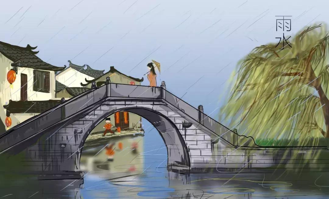 春雨绵绵诗情画意,诗词中的春雨满满诗情画意