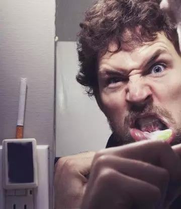 口腔医学教你如何正确刷牙,横拉锯式刷牙