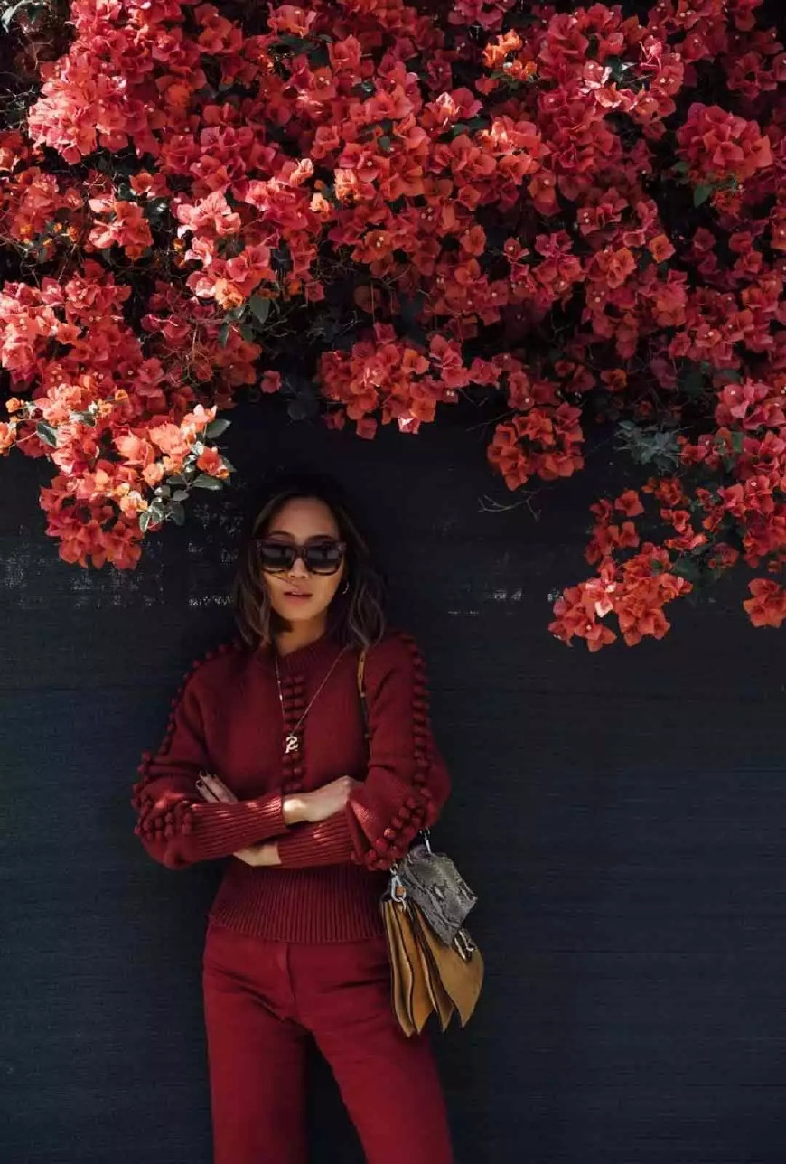 明艳艳丽红色系,明艳的红色闪耀动人